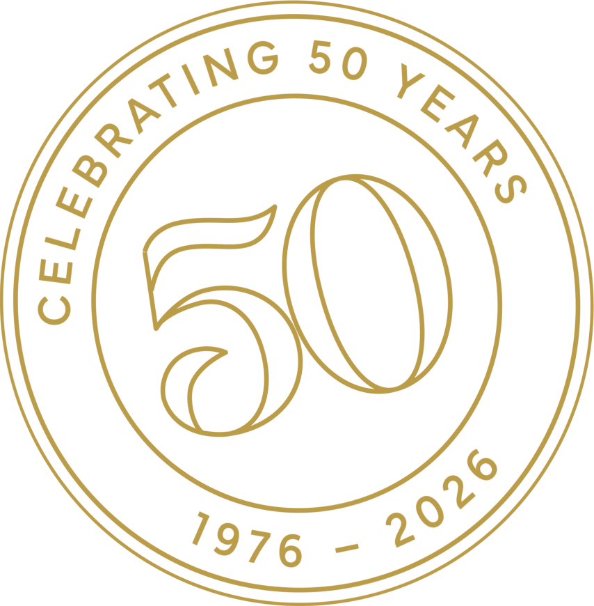 Celebrating 50 years, 1976 to 2026